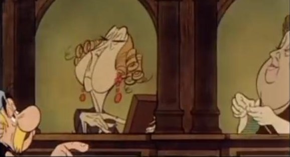 Asterix erobert Rom Das Haus, das Verrüte macht Szenen