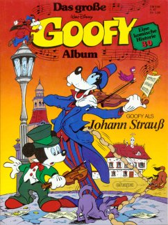 Goofy als Johann Strauss