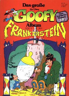 Goofy als Frankenstein