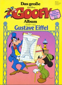 Goofy als Gustave Eiffel