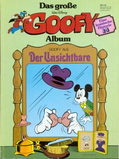 Goofy als der Unsichtbare